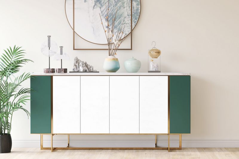 Selvklæbende møbelfolie Tulup PVC hvid 100 x 50 cm