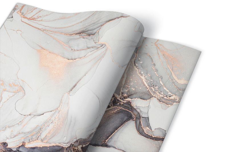 Selvklæbende folie Tulup abstrakt marmor 100 x 50 cm