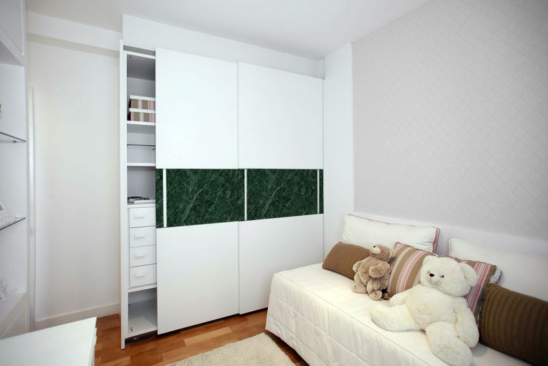 Selvklæbende Tulup PVC-folie grøn marmor 100x50 cm