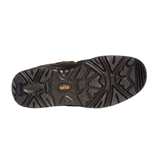 Site Emery S1P arbejdssandaler i størrelse 36