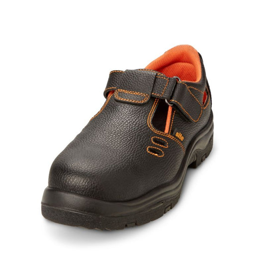 Site Emery S1P arbejdssandaler i størrelse 43