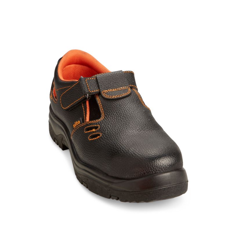 Site Emery S1P arbejdssandaler i størrelse 43