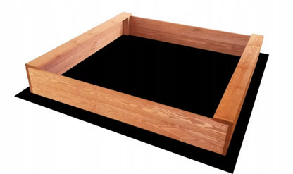 Sandkasse SLIM 120x120 cm Træ Imprægneret