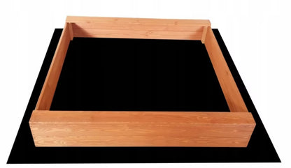 Sandkasse SLIM 120x120 cm Træ Imprægneret