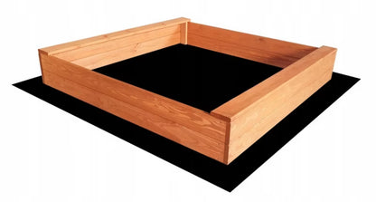 Sandkasse SLIM 120x120 cm Træ Imprægneret