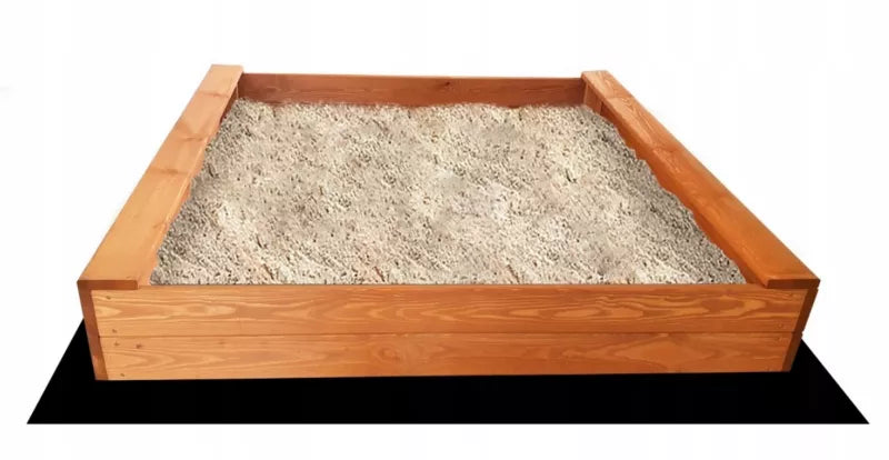 Sandkasse SLIM 120x120 cm Træ Imprægneret