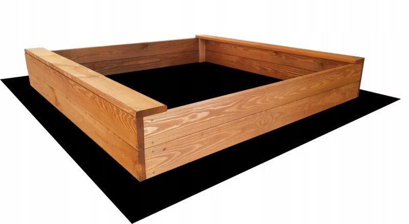 Sandkasse SLIM 120x120 cm Træ Imprægneret