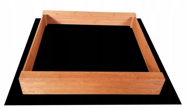 Sandkasse SLIM 120x120 cm Træ Imprægneret