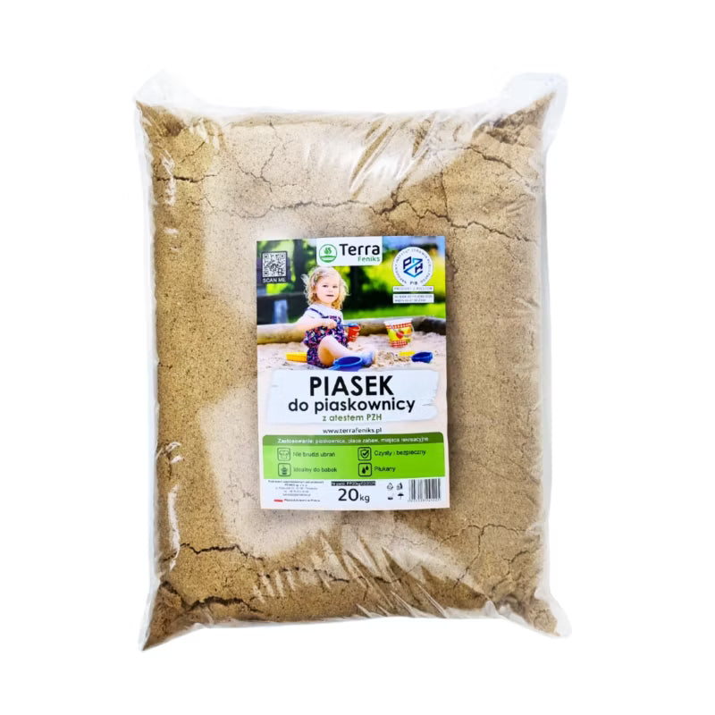 Sandkassesand 500 kg Palette 25x20 kg