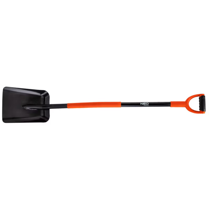 Sandskovl 132 cm Stål med Metalrørsskaft