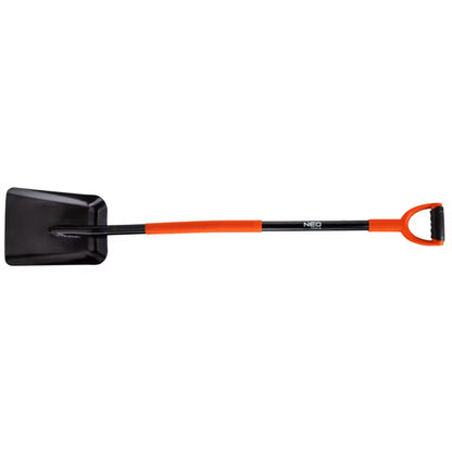 Sandskovl 132 cm Stål med Metalrørsskaft