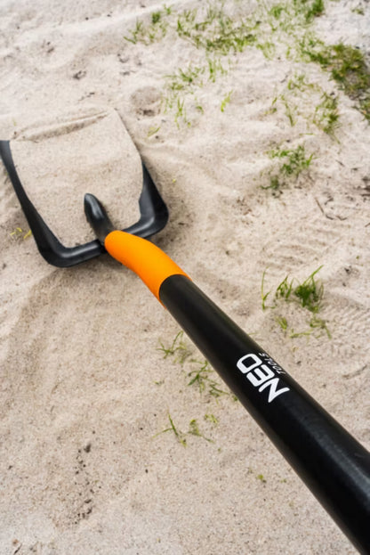Sandskovl 132 cm Stål med Metalrørsskaft