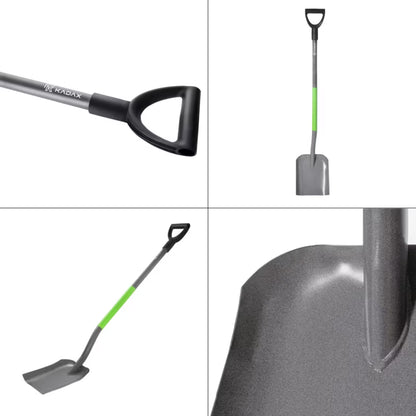 Sandskovl Holice 123 cm Stål Sort