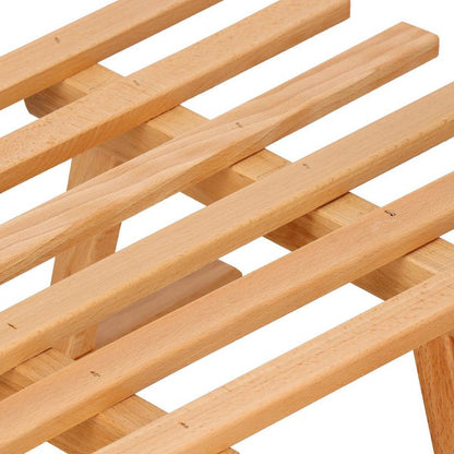 Springos klassiske træ-kælke til børn 90 cm, lakerede, 1 stk.