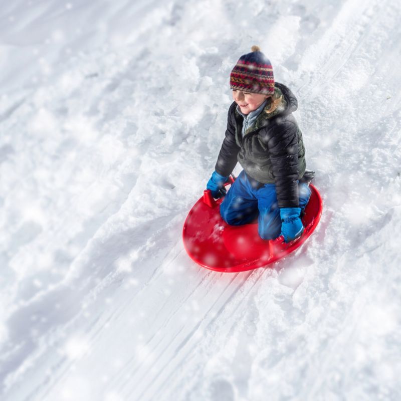 KADAX rund kælkeplade til sne, 65 cm, 1 stk.