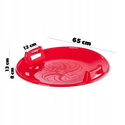 KADAX rund kælkeplade til sne, 65 cm, 1 stk.