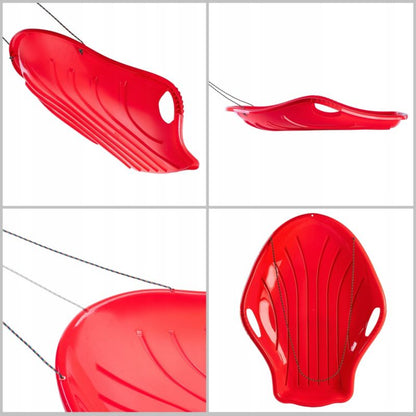 Plastikslede KADAX til børn - stærk sneglider med skal, 1 stk.