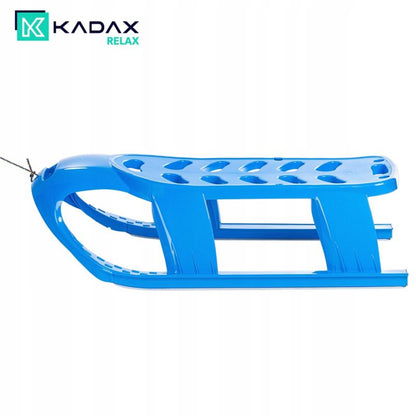 KADAX plastik-kælke til børn med håndtag og snor, stærk, 1 stk.