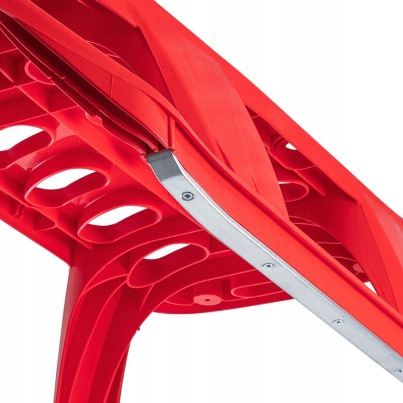 Plastikslede KADAX til børn med håndtag og stærk snor, 1 stk.