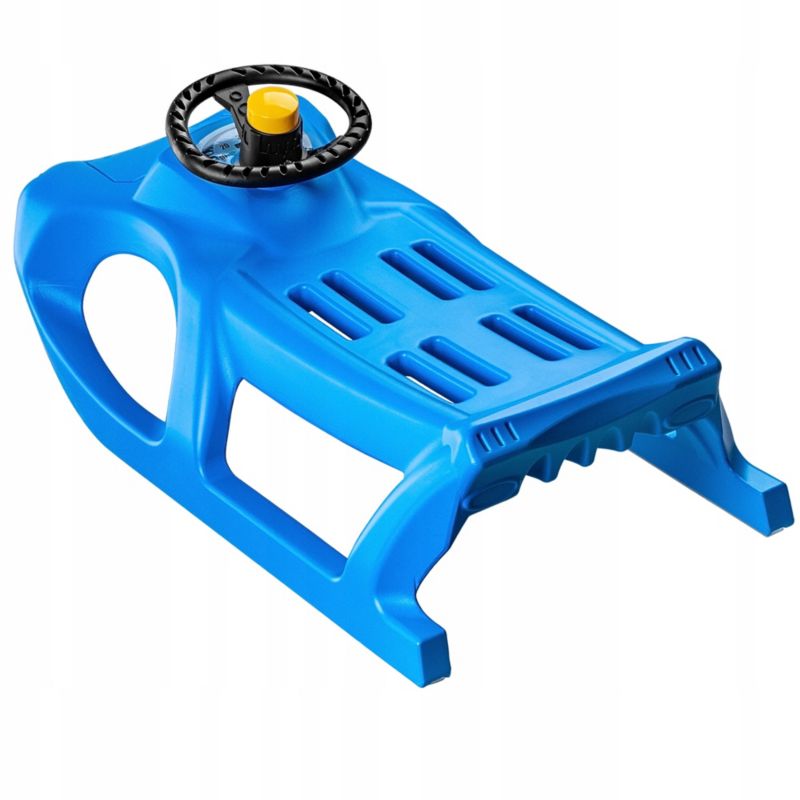 Plastikslede KADAX med rat til børn - sneglider til nedkørsel, 1 stk.