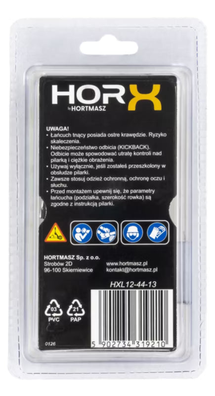 Savkæde 12" 44 Led 3/8" 1,3 mm HXL12-44-13