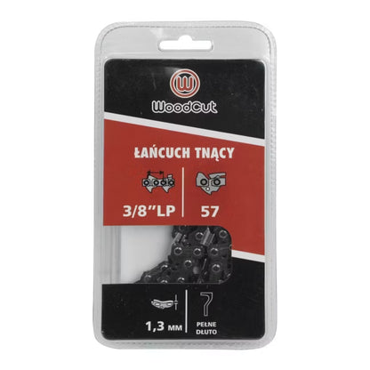 Savkæde 3/8" LP 1,3 mm 57 Led Halvmejsel