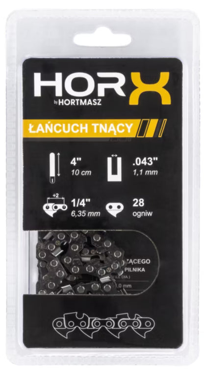 Savkæde 4" 28 Led 1/4" 1,1 mm