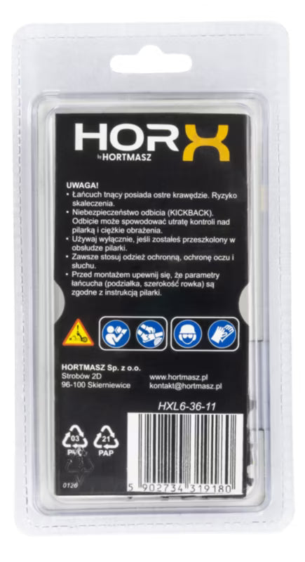 Savkæde 6" 1/4" 1,1 mm 36 Led HXL6-36-11