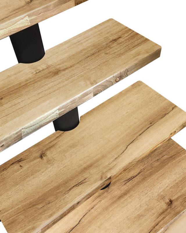 Modulære Trapper Dixi 70 cm Sort Mat