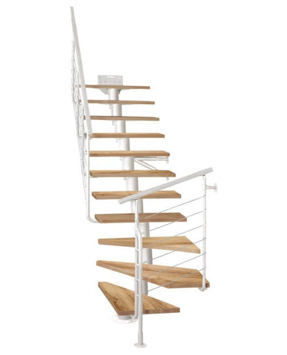 Modultrappe Dixi Plus Hvid RAL 9003 Eg 12 Trin