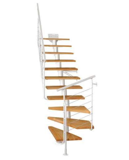 Modultrappe Dixi Plus 78x300 cm Hvid