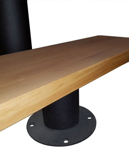 Modultrappe Dixi 78x325 cm Eg Sort RAL 9005