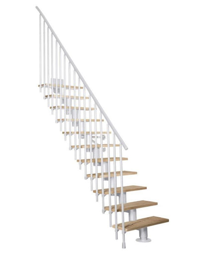 Modultrappe Dixi Vertical 80 cm Hvid Eg