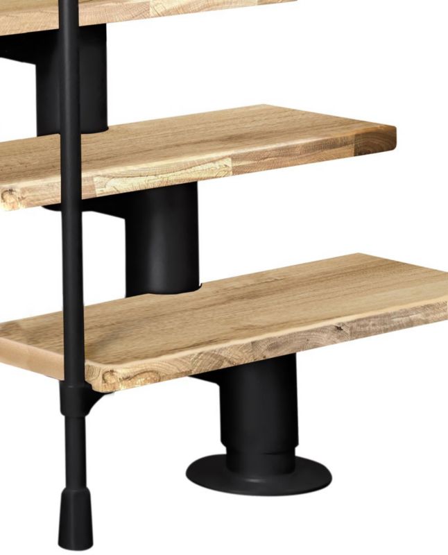 Modultrappe Dixi Vertical 80 cm Hvid Eg