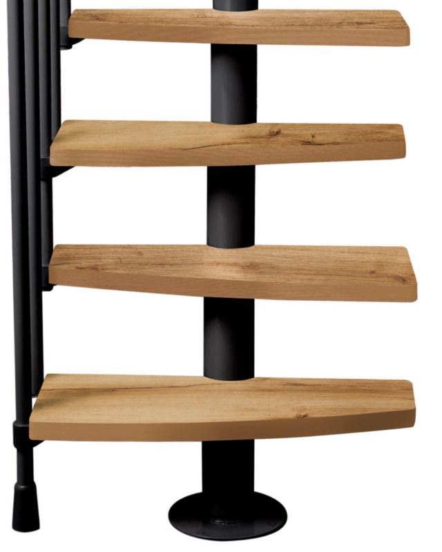 Modulære Trapper Mini Plus Bøg 60 cm Sort