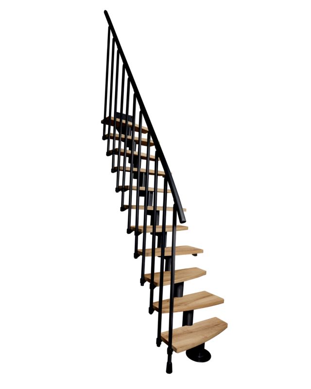 Modultrappe Mini Plus 60 cm Sort Træ | 5907710649077
