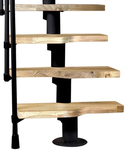 Modultrappe Mini 70x300 cm RAL 9003 Hvid Eg