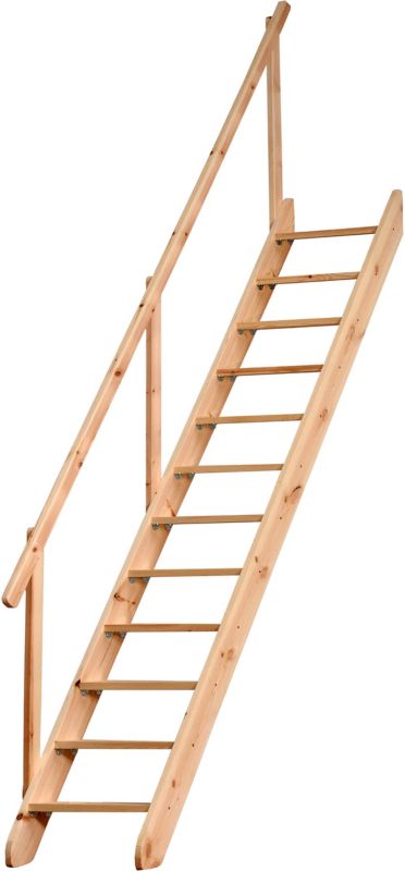 Ligeløbstrappe MP Mini 52 cm Fyrretræ