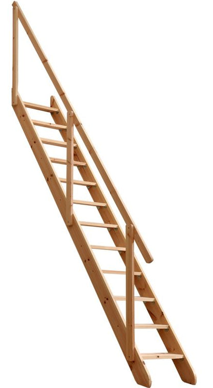 Ligeløbstrappe MP Mini 52 cm Fyrretræ