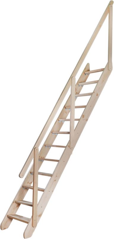 Ligeløbstrappe MP Mini 52 cm Fyrretræ