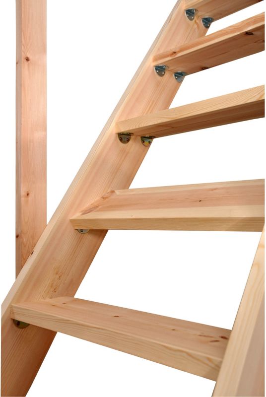 Ligeløbstrappe MP Mini 52 cm Fyrretræ