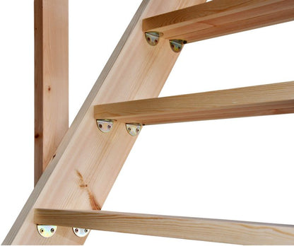 Ligeløbstrappe MP Mini 52 cm Fyrretræ
