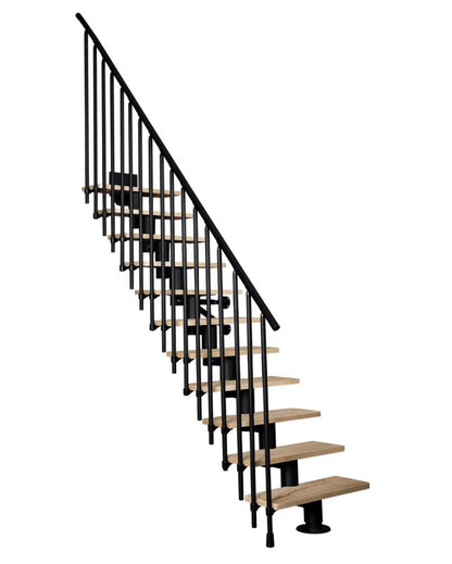 Modultrappe Dixi Vertical 80 cm Eg Sort