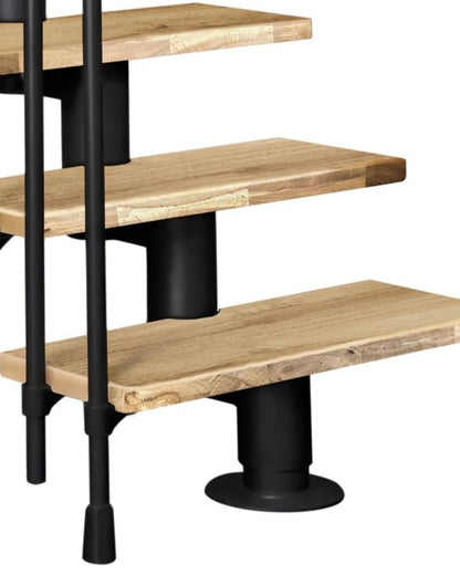 Modultrappe Dixi Vertical 80 cm Eg Sort