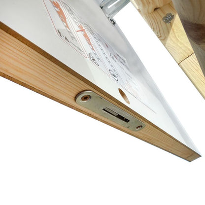 Lofttrappe EKO-Line 120x70 cm Træ