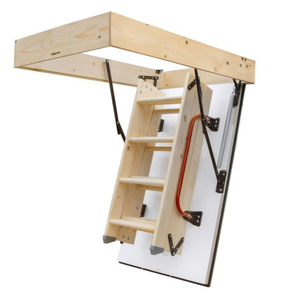 Lofttrappe Extra 130x70 cm Hvid Træ H305