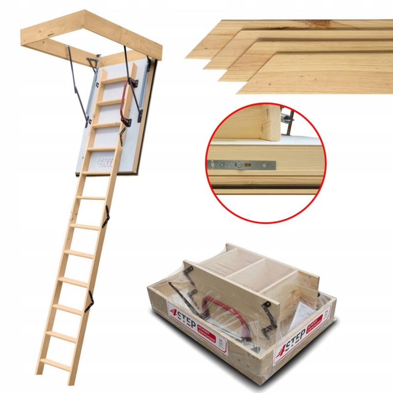 Lofttrappe Extreme 100x70 cm Gran