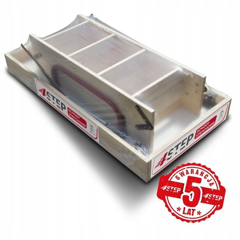 Lofttrappe Extreme 112x70 cm Hvid 5904506713400