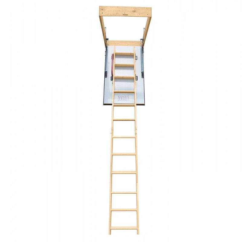 Lofttrappe Extreme 90x70 cm Gran Hvid 5904506713448