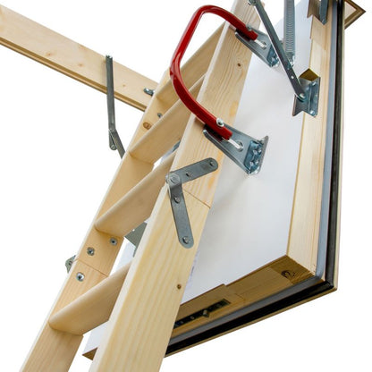 Lofttrappe Nordic 90x70 cm Træ Hvid